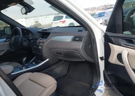 2014 BMW X3 xDrive35I z USA, uszkodzony, nr VIN 5UXWX7C56E0E80639